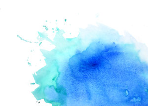 Blue and green watercolor background